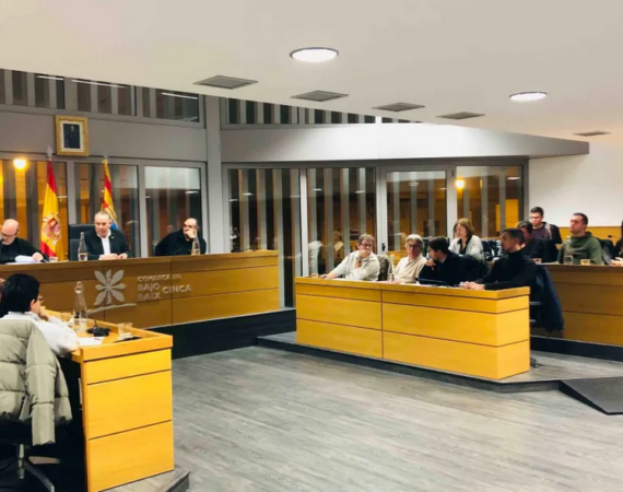 Pleno Comarca Bajo Cinca