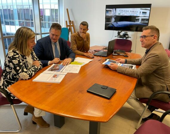 Alcalde de Fraga y Consejería DGA