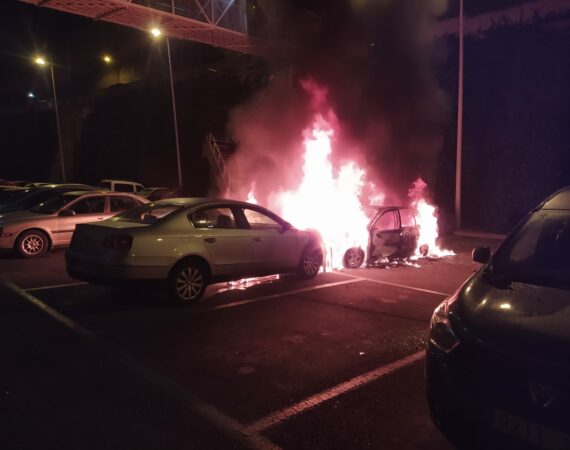 Fuego en Fraga