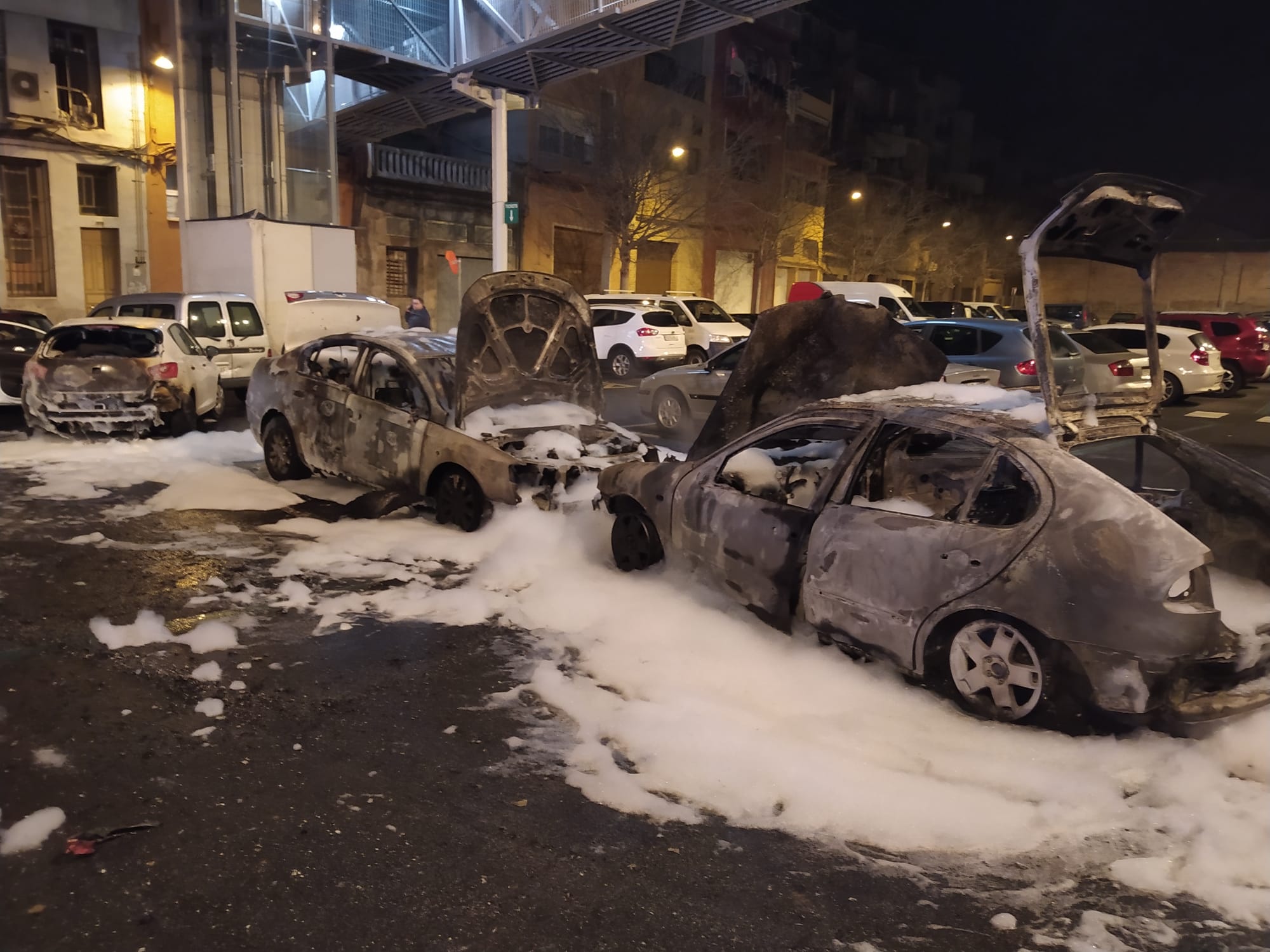 Fuego en Fraga