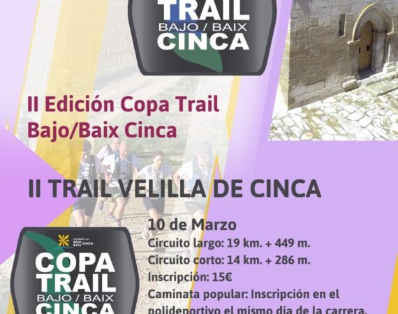 II COPA TRAIL BAJO BAIX CINCA