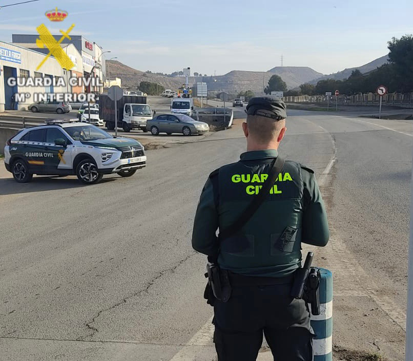 Guardia Civil en Fraga