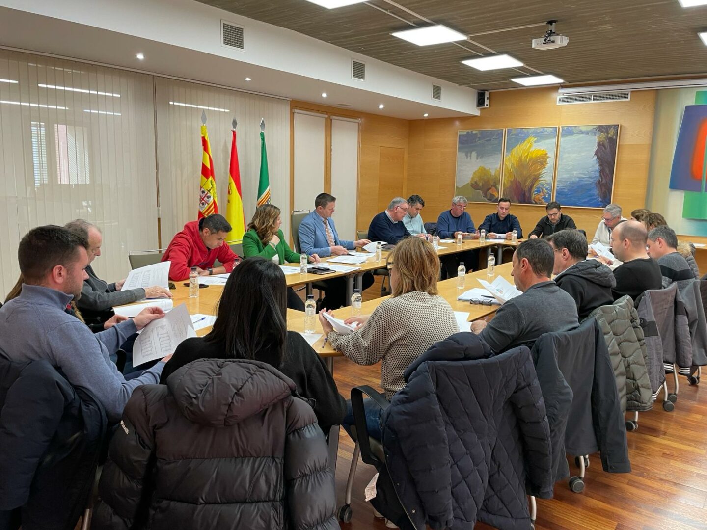 Reunión de agricultura