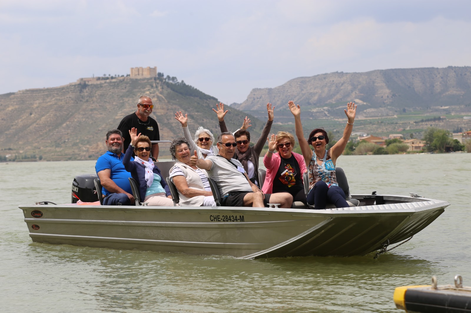 Mequinenza barco