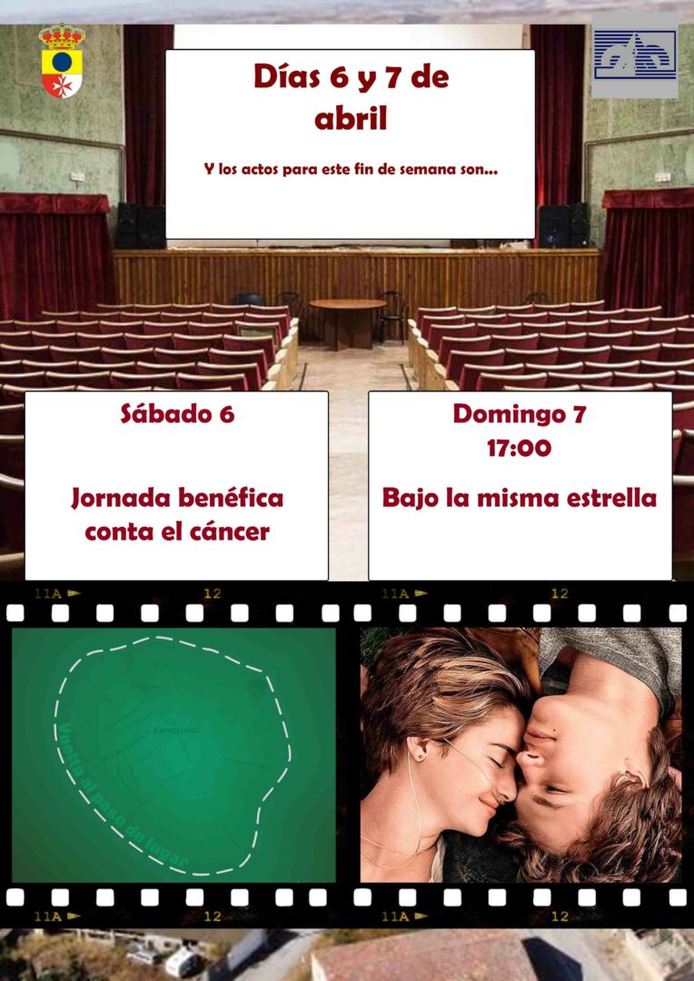 Cartelera Candasnos 6 y 7 abril