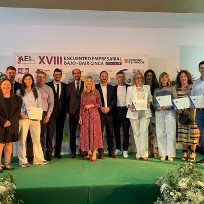 La Intersectorial anuncia las empresas galardonadas en el XIX Encuentro Empresarial del Bajo/Baix Cinca