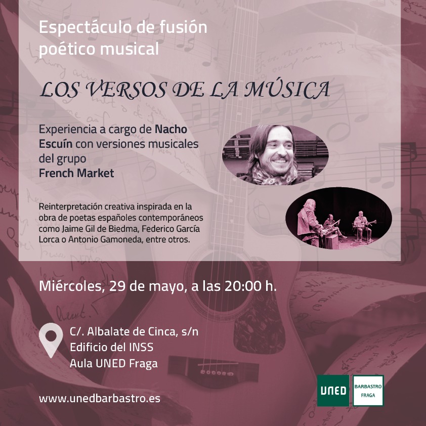versos de la musica
