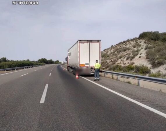 camion alcoholemia en Fraga