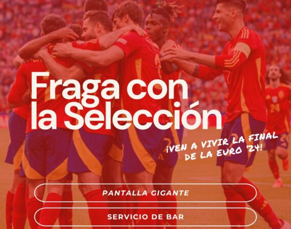 Fraga con la selección