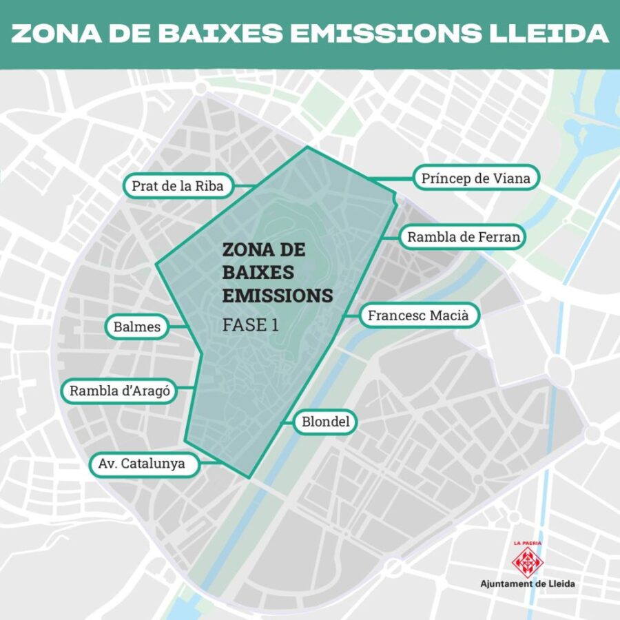 Desde el 1 de enero está en funcionamiento la Zona de Bajas Emisiones ...