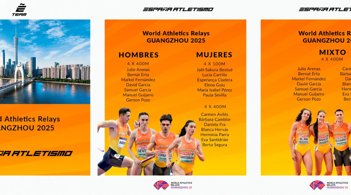 Elena Guiu, seleccionada con España para los World Relays de Guangzhou (China)