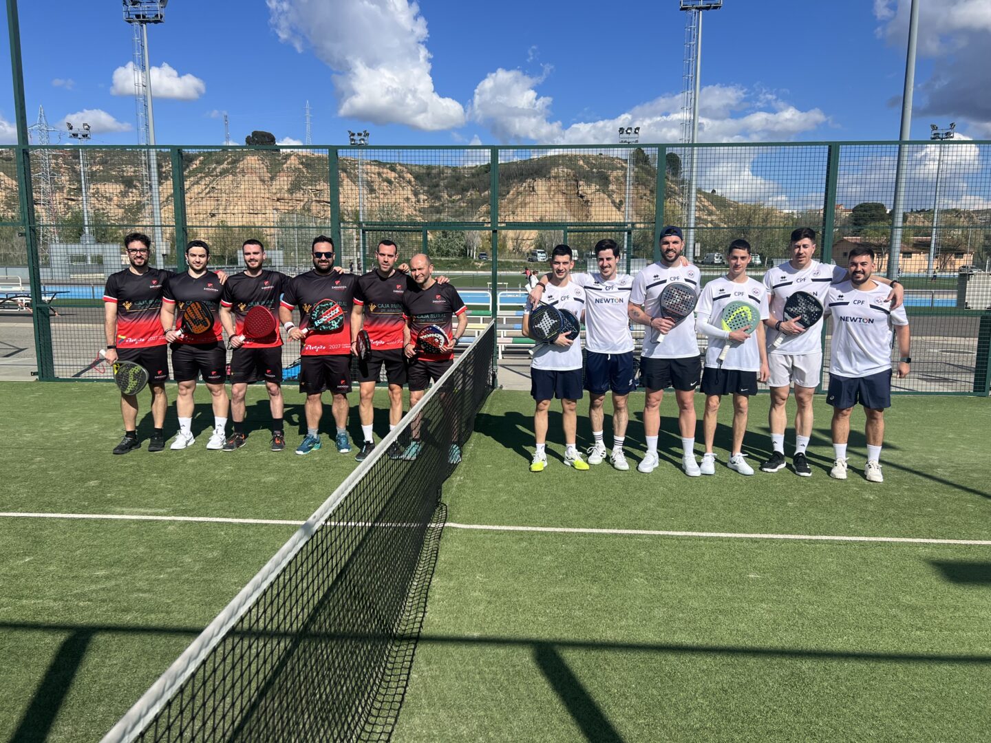Victoria del Club Pádel Fraga ante el Pádel Zaragoza