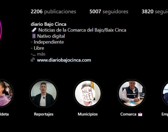 5000 seguidores