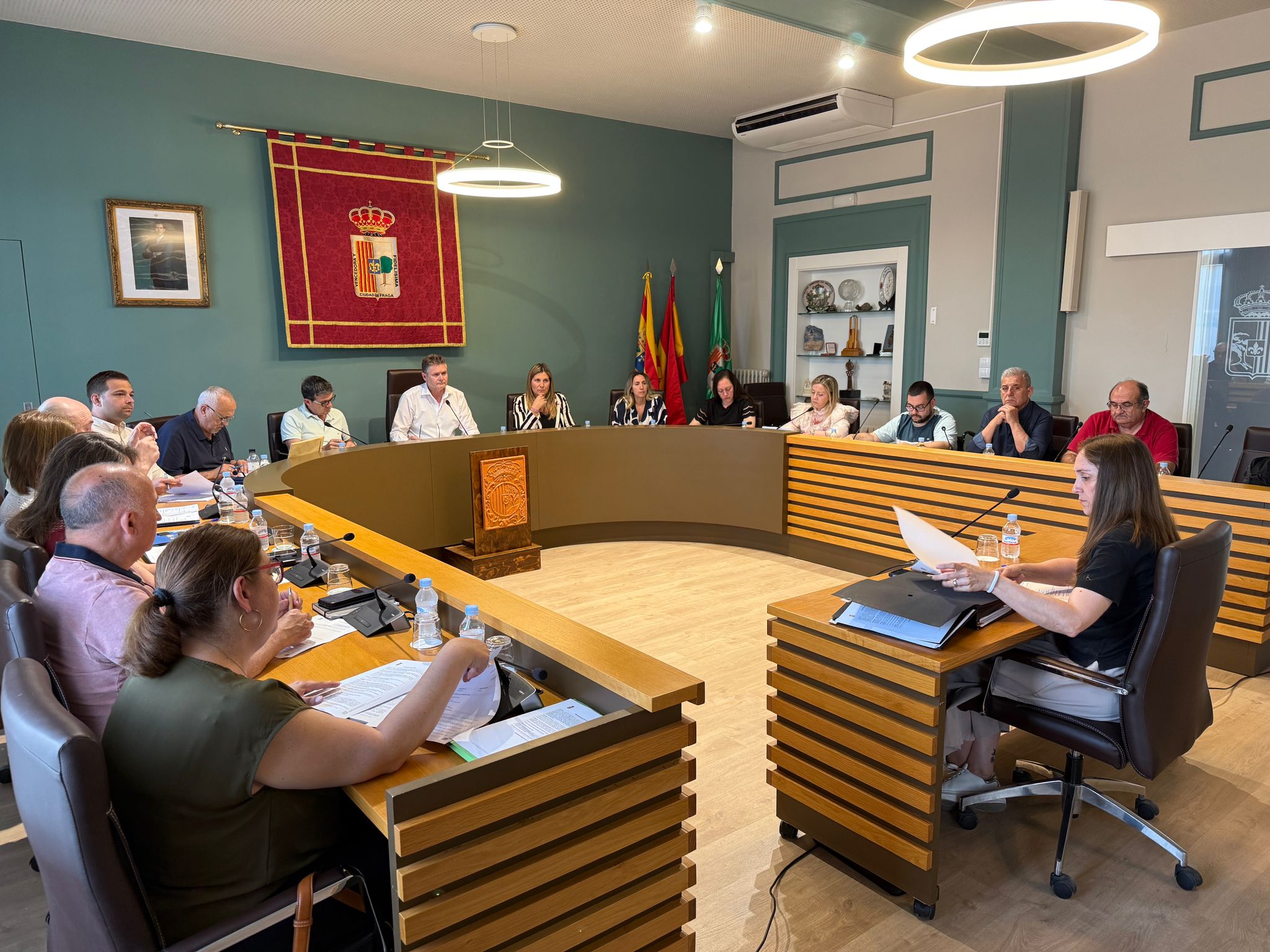 El Pleno del Ayuntamiento de Fraga aprueba por unanimidad la puesta en ...