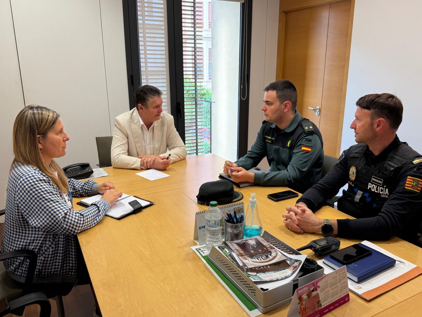 Aumento Policía Fraga
