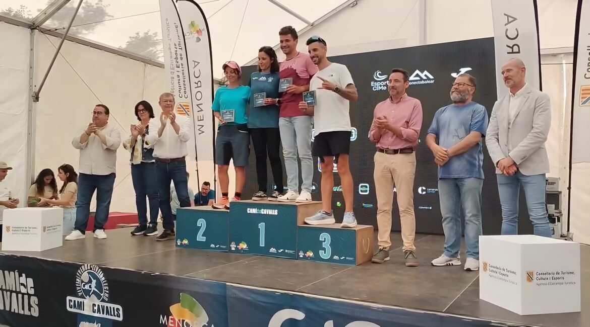 El fragatino Óscar Millán logra un top 10 y gana su categoría en la exigente Trail Menorca Camí de Cavalls