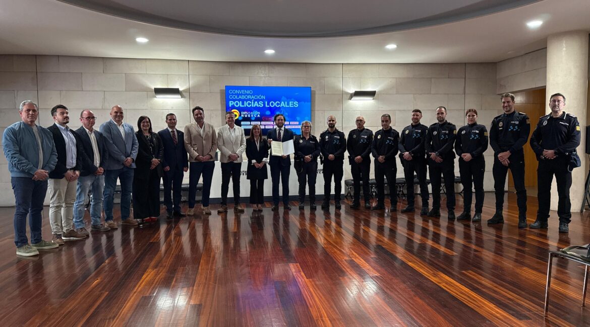 Acuerdo de colaboración entre los cuerpos de policía de la provincia de Huesca