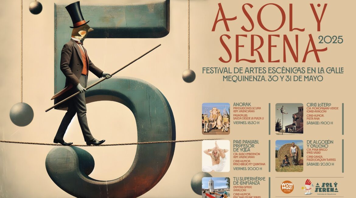 Mequinenza organiza «A sol y serena» este fin de semana