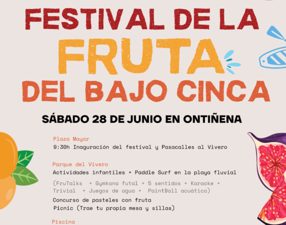 horarios FESTIVAL DE LA FRUTA