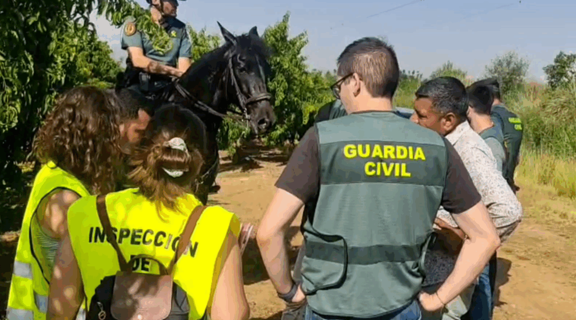 Guardia Civil aumenta su presencia en el Bajo/Baix Cinca con motivo de la campaña agrícola