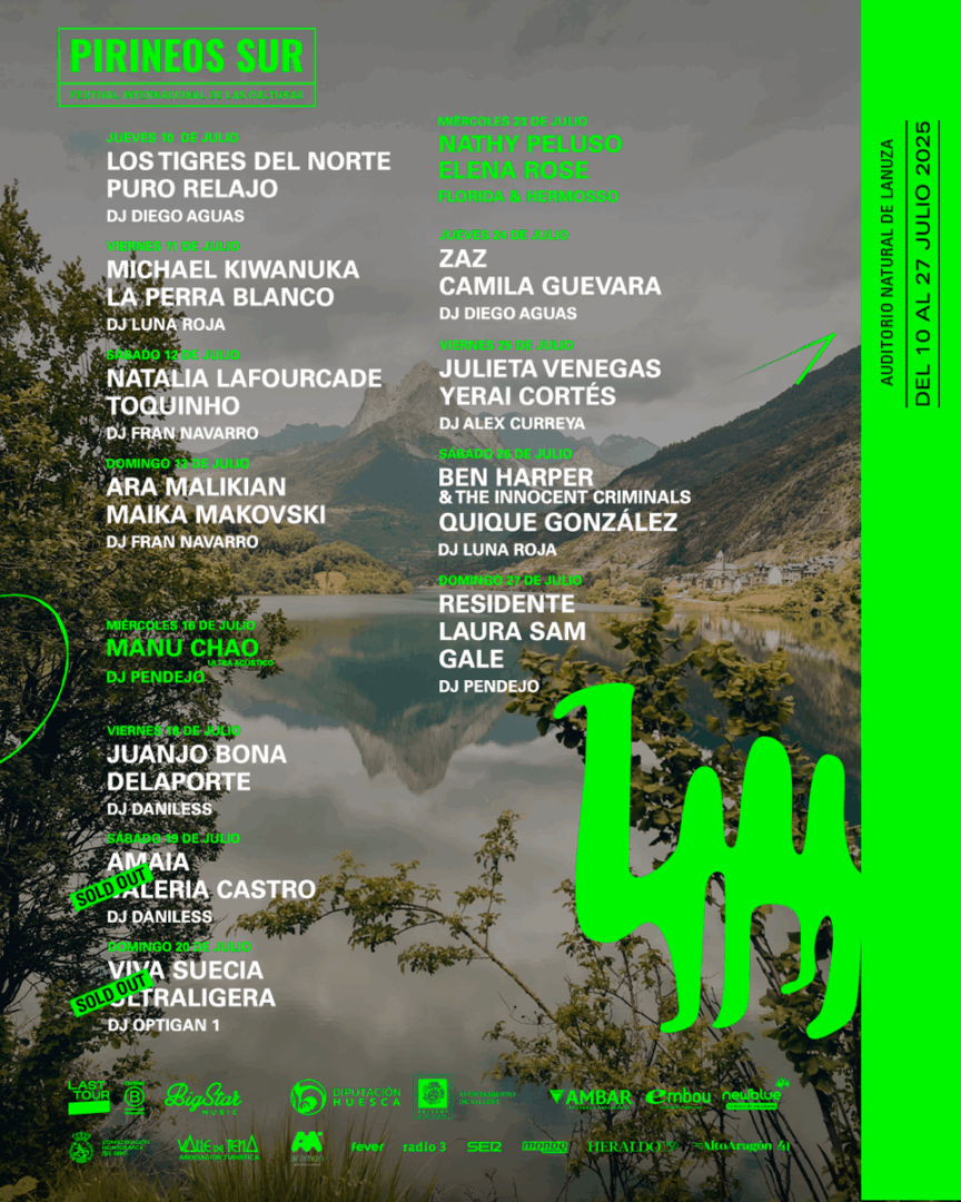 Cartel Pirineos Sur Junio