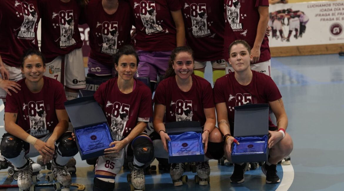 Estas son las 3 jugadoras que se despiden del CP Esneca Fraga