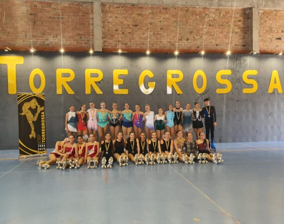 El Club Patinatge Artístic Fraga compite en Torregrossa y en la fase final del Trofeu Catalunya