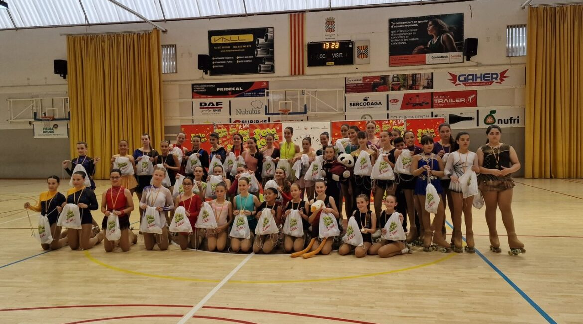 Buena actuación del Club Patinatge Artístic Fraga en la fase previa del Trofeu Catalunya celebrada en Mollerussa
