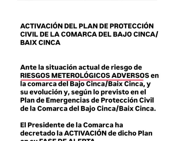 fase alerta comarca