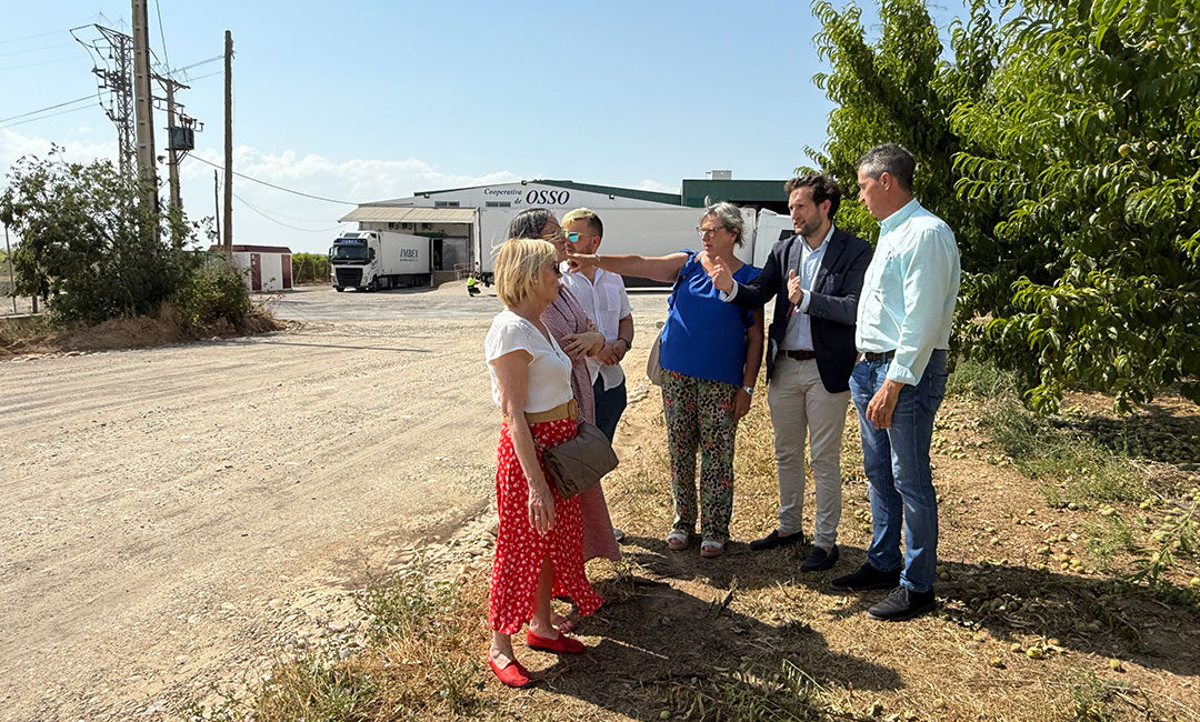 Osso de Cinca mejora la seguridad y el transporte agrícola con la colaboración de la Diputación de Huesca