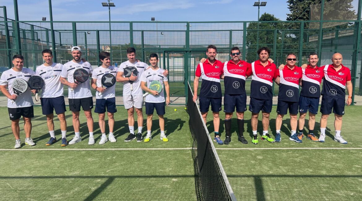 Pinchazo del Club Pádel Fraga masculino ante Cuartoset: el ascenso se complica