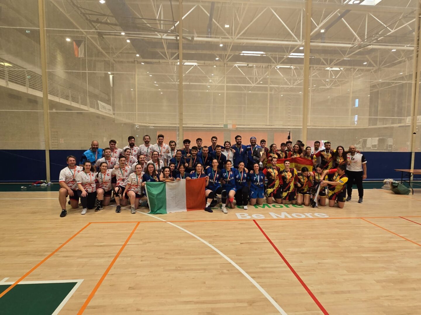 Bronce europeo para España en datchball con mucho sabor a Bajo Cinca