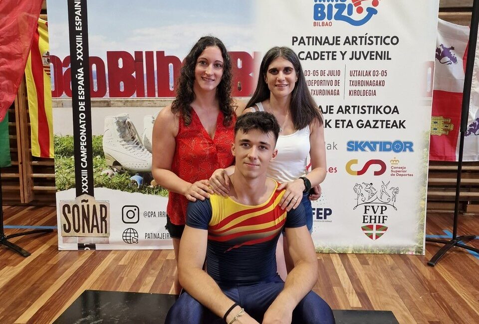 El Club Patinatge Artístic Fraga consolida su papel en la formación de patinadores a nivel autonómico y estatal