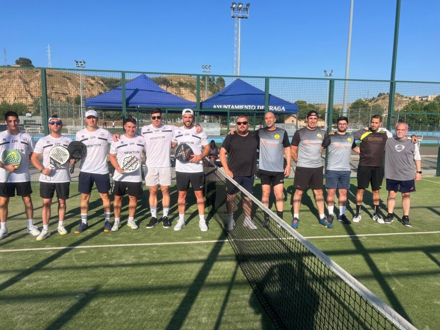 Ascenso del equipo masculino del Club Pádel Fraga