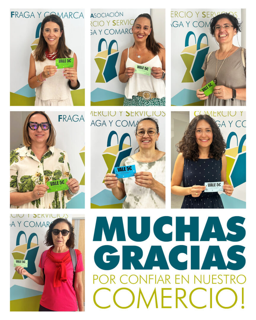 25 premios comercio de Fraga