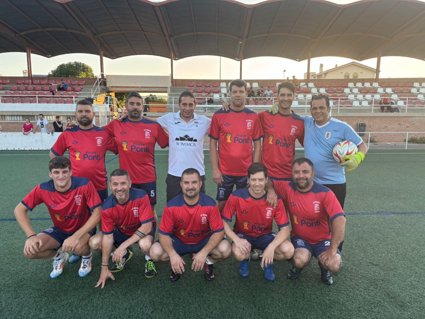 Participantes en el Torneo 7x7 de la Peña Fragatina