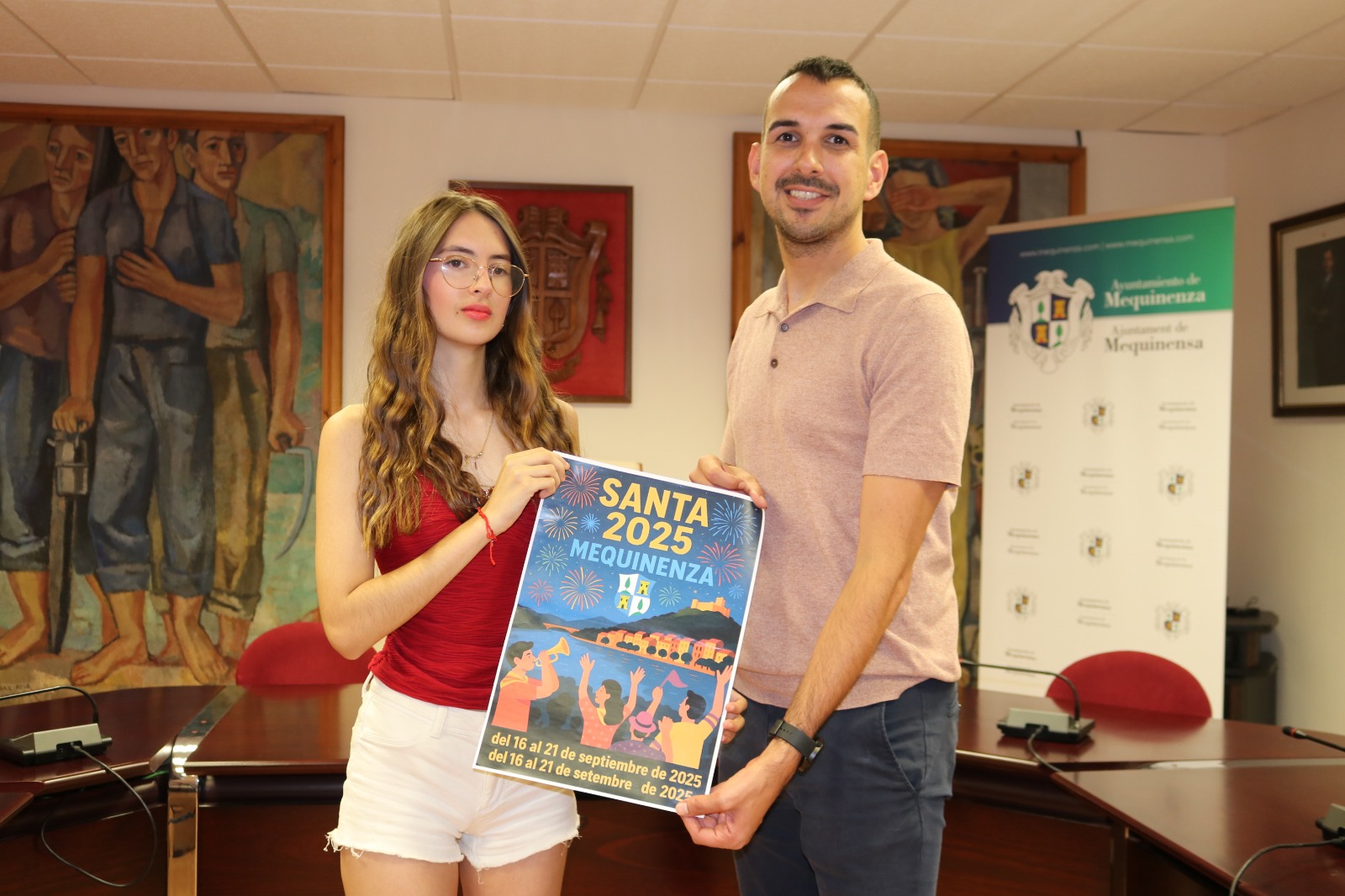 cartel la santa mequinenza