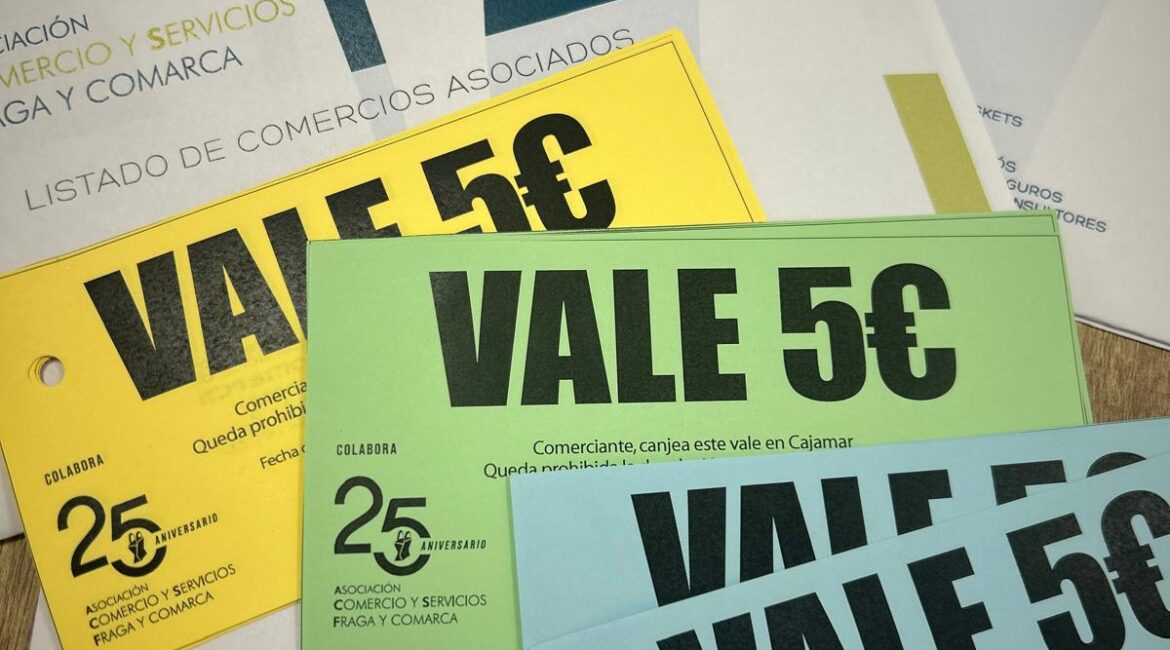 El comercio de Fraga y comarca continúa repartiendo premios hasta el 23 de julio