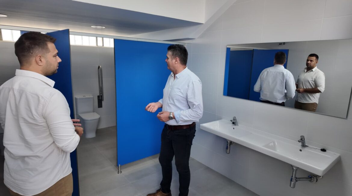 El campo de La Estacada en Fraga inicia la pretemporada con mejoras en sus instalaciones