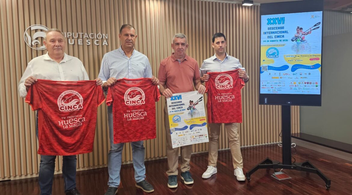 El Descenso Internacional del Cinca se presenta en la Diputación de Huesca