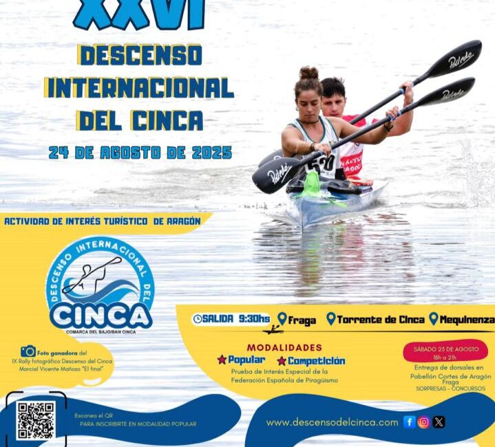 Todo listo para el Descenso Internacional del Cinca