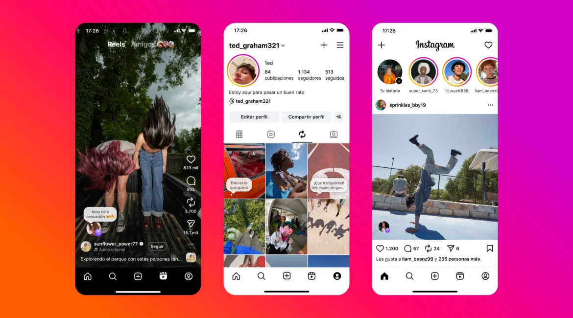 Instagram revoluciona la experiencia social con el nuevo ‘Compartir solo en el perfil’, repost, mapa social y pestaña Amigos