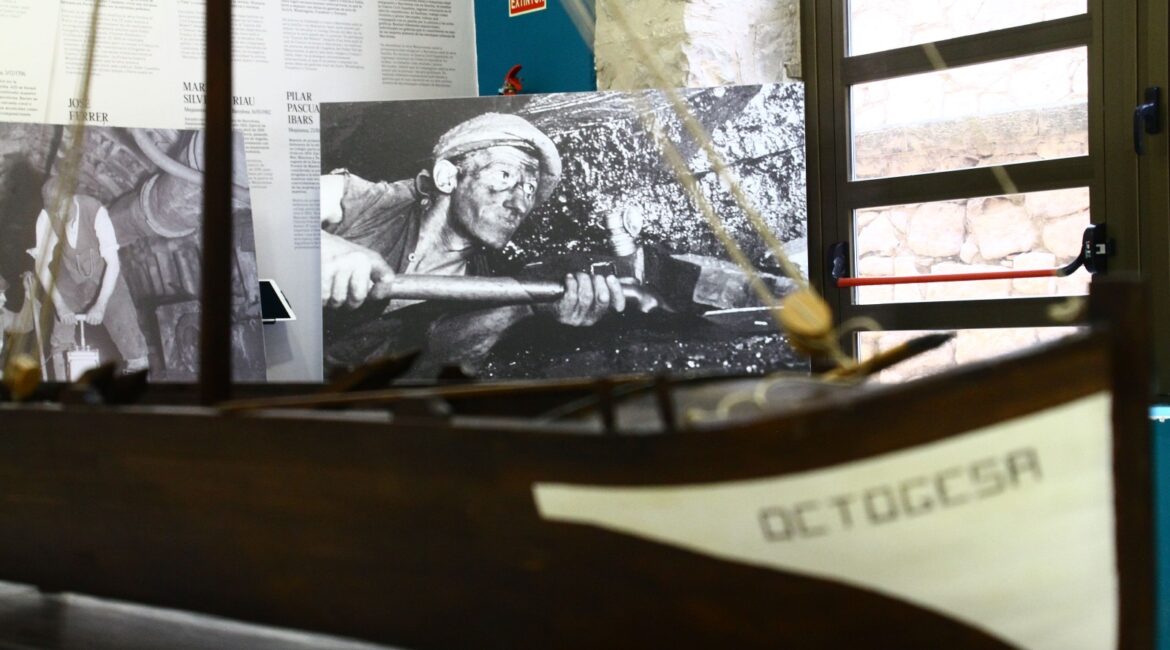 La dureza del trabajo minero se expone en los museos de Mequinenza