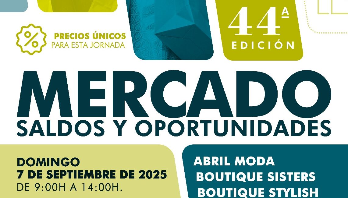 La Asociación de Comerciantes de Fraga y Comarca prepara la 44ª edición del mercado de Saldos y Oportunidades