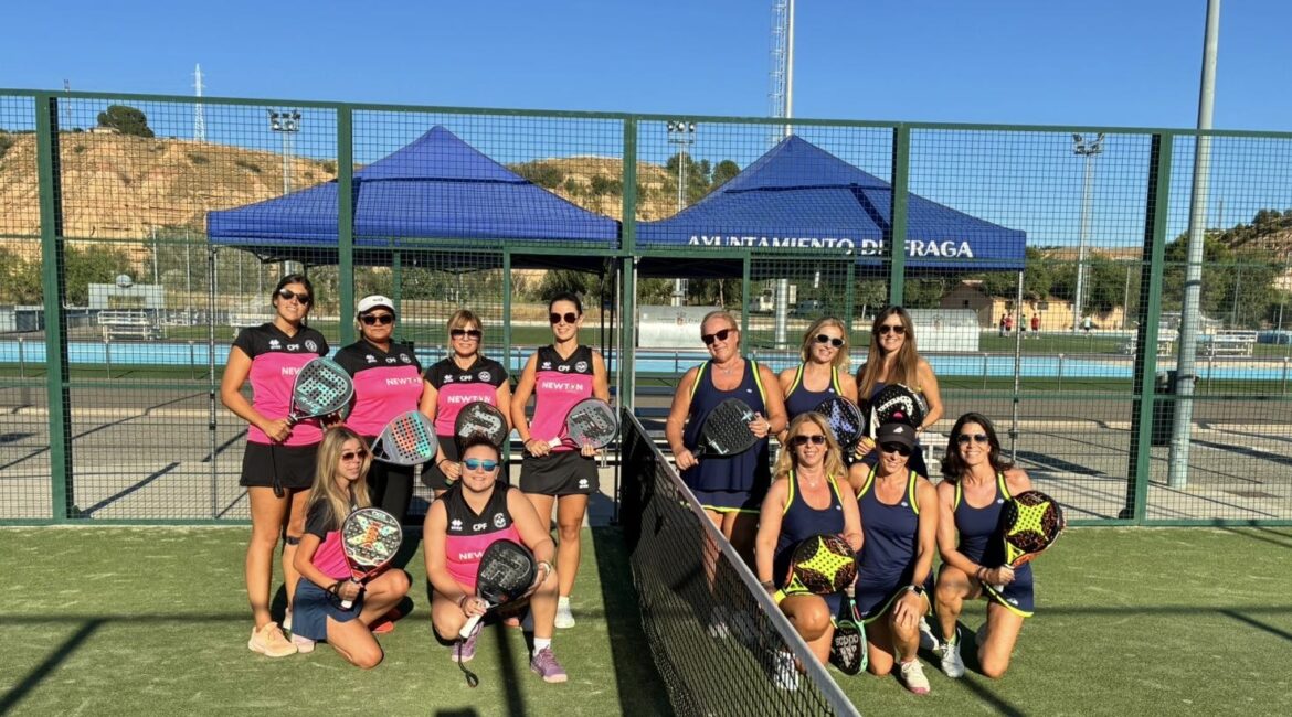 Jornada agridulce para los equipos del Club Pádel Fraga en la Liga Aragonesa