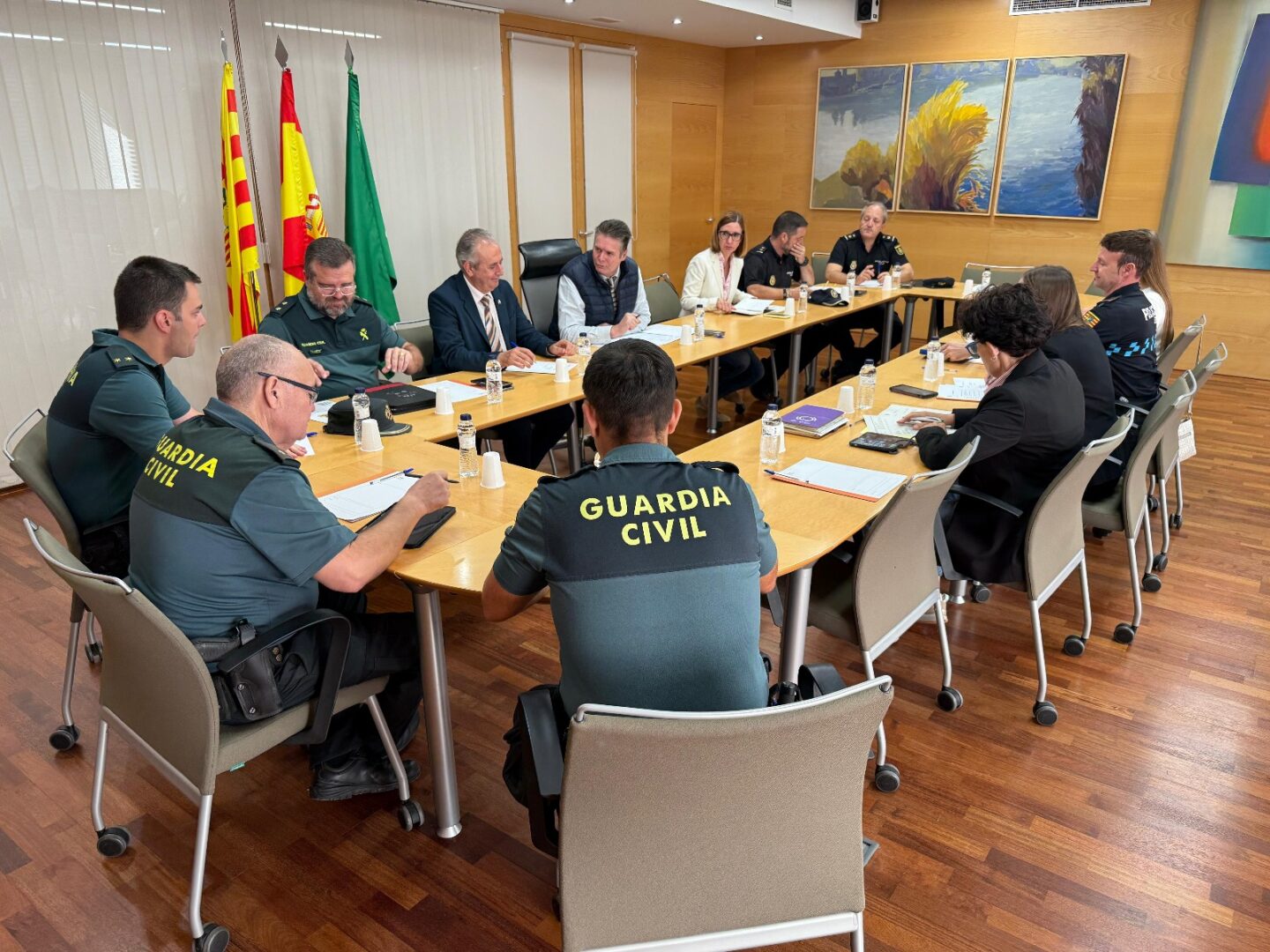 junta local seguridad Pilar