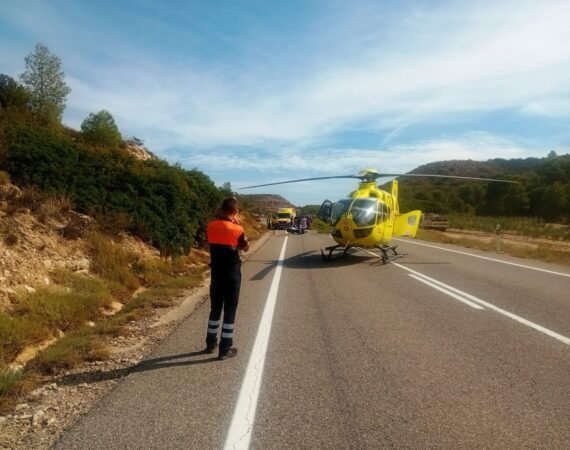 accidente Mequinenza