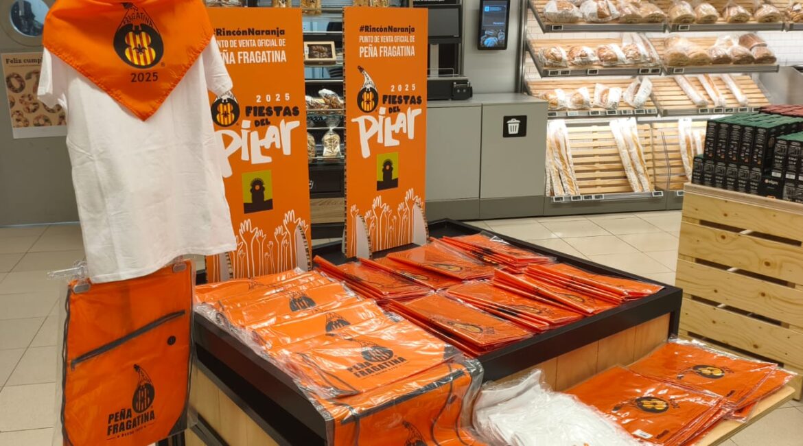 Peña Fragatina ya tiene a la venta el merchandising oficial de las Fiestas del Pilar