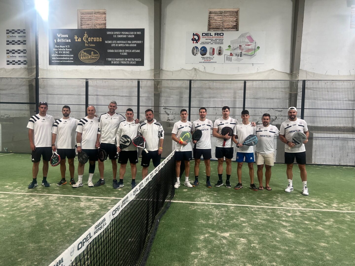 Nueva jornada de competición para el Club Pádel Fraga