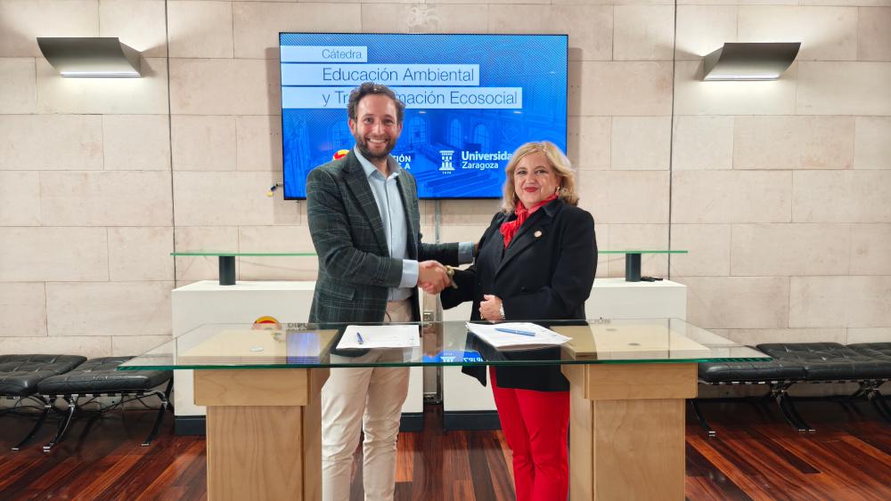 DPH y Universidad de Zaragoza crean la Cátedra en Educación Ambiental y Transformación Ecosocial